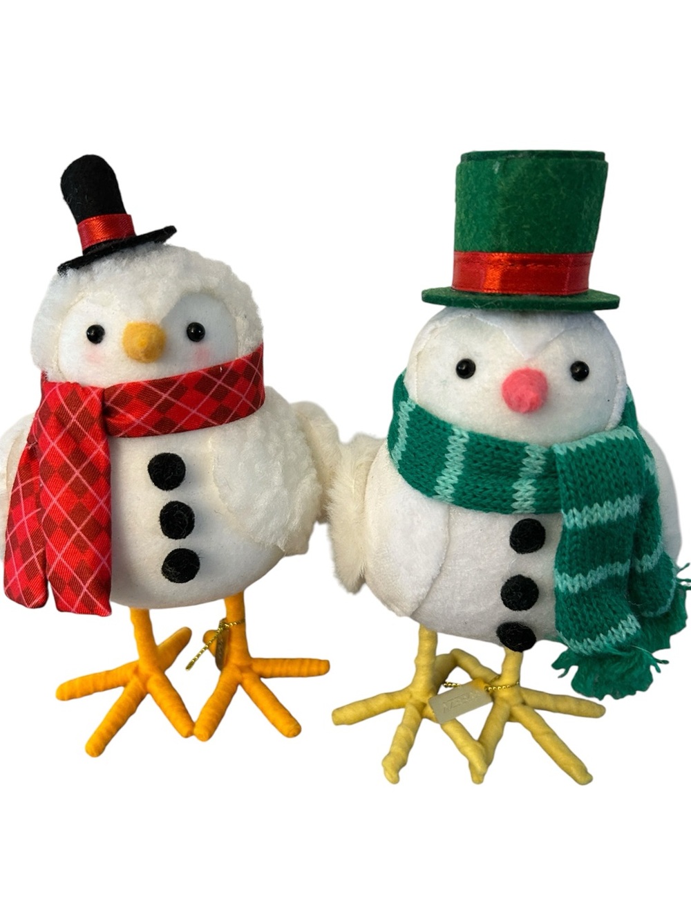 Target wondershop snowman birds 2021 Tundra and 2022 Freezy NEW collectible bird